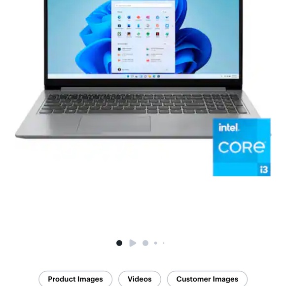 Intel Core i3 Gray Laptop